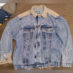 Vintage Denim Trucker Jacket Made In England